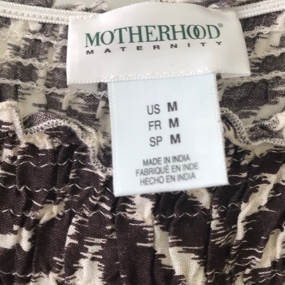 Motherhood maternity printed sundress medium - Picture 5 of 7